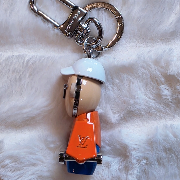 Orange and Blue Keychain - Picture 3 of 5